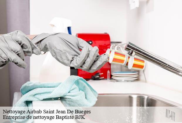 Nettoyage Airbnb saint-jean-de-bueges-34380 Entreprise de nettoyage Baptiste BJK