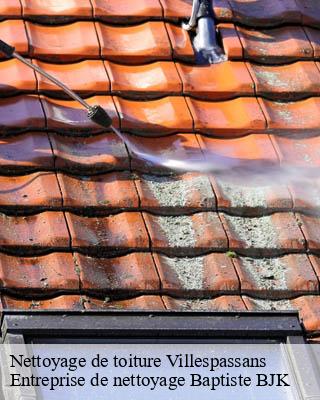 Nettoyage de toiture villespassans-34360 Entreprise de nettoyage Baptiste BJK