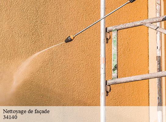 Nettoyage de façade loupian-34140 Entreprise de nettoyage Baptiste BJK