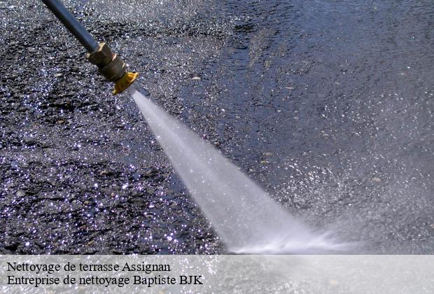 Nettoyage de terrasse assignan-34360 Entreprise de nettoyage Baptiste BJK