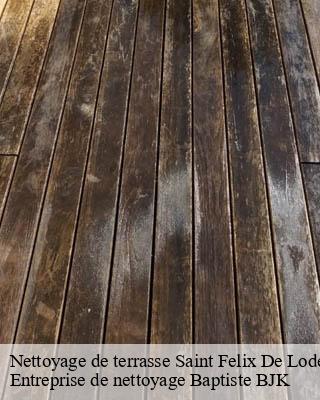 Nettoyage de terrasse saint-felix-de-lodez-34725 Entreprise de nettoyage Baptiste BJK