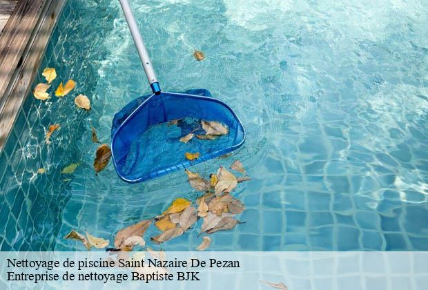 Nettoyage de piscine saint-nazaire-de-pezan-34400 Entreprise de nettoyage Baptiste BJK
